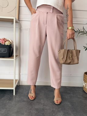 Spodnie Nico Pudrowe