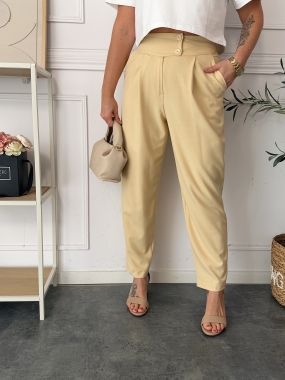 Spodnie Nico Masełko