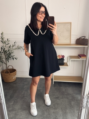  Sukienka Dresowa Suri Black