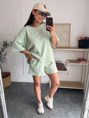 Komplet Dresowy Corin Pistacja