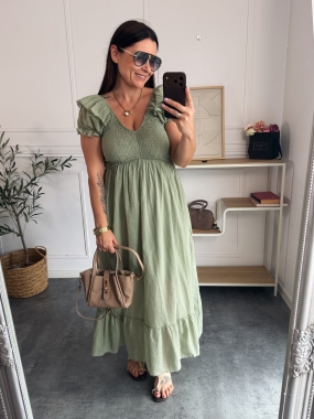 Sukienka Salma Pistacja 
