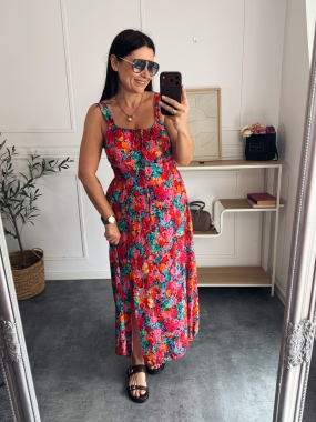 Sukienka Mandy Kolorowe Kwiatki 