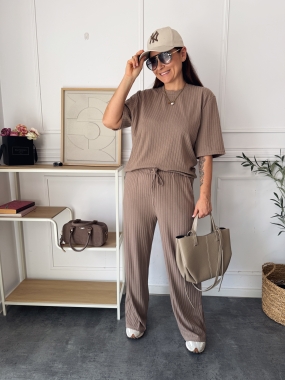 Komplet Travel Prążek Fango 