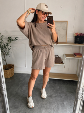 Komplet Dresowy Corin Mocca