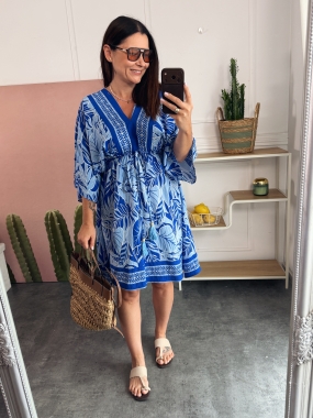 Sukienka Tropical Chabrowe wzory 