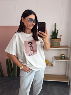 T-shirt Dogi White 